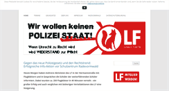 Desktop Screenshot of linkes-forum.de
